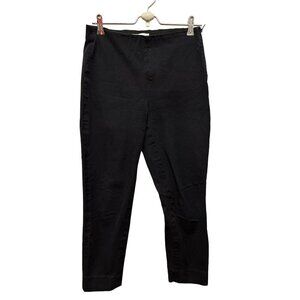 Women's EVERLANE Black Size Zipped Stretch Waist Pants Size 6